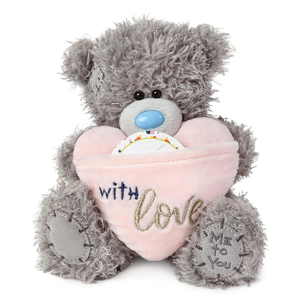 7" Flower Scratch & Reveal Message Me to You Bear Extra Image 1